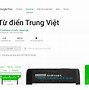 Ứng Dụng Dịch Tiếng Trung Quốc Sang Tiếng Việt